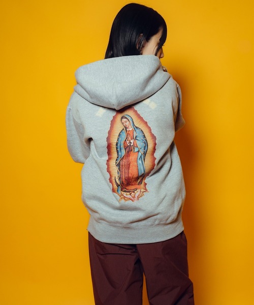 パーカー Guadalupe zip hoodie メンズ レディース