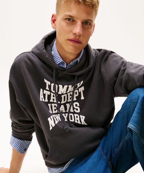 TOMMY JEANS（トミー・ジーンズ） トレーナー スウェット 90s バー