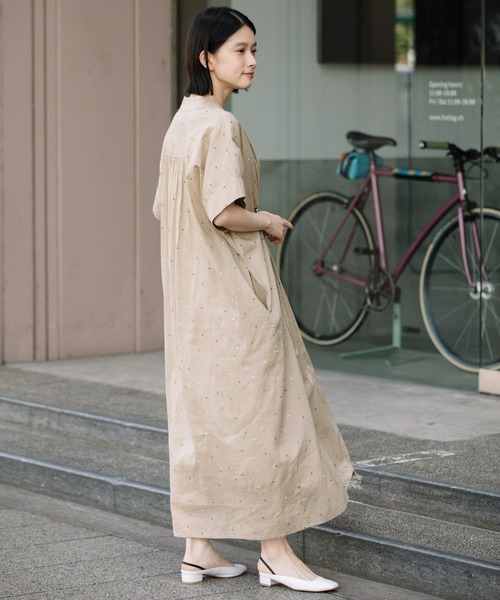 Munich（ミューニック） 半袖ワンピース FREE ブラック レディース