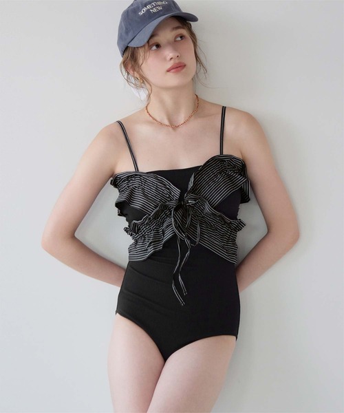 ビスチェ フリル 水着 SEA DRESS（シードレス） 水着 フリルビスチェ付ワンピース/水着