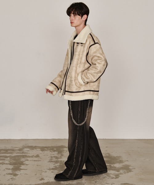 「Revo.」 「suggestion」ブルゾン M ブラック メンズ_画像8