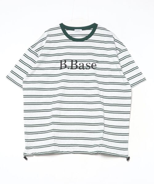 「BROKEN BASE」 半袖Tシャツ MEDIUM アイボリー メンズ_画像9