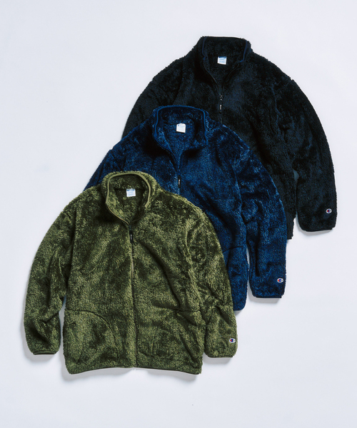 ジャケット・アウター CHAMPION 1960's FLEECE JACKET Champion（チャンピオン） コート ジャケット Shelpa Fleece ZIP
