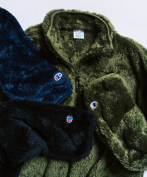 Champion（チャンピオン） コート ジャケット Shelpa Fleece ZIP
