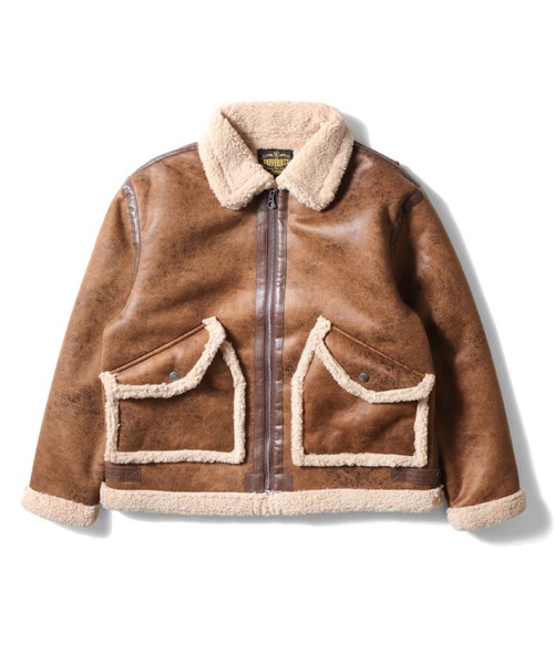 Beautiful Harmony ムートンジャケット ムートンコート UNIVERD72