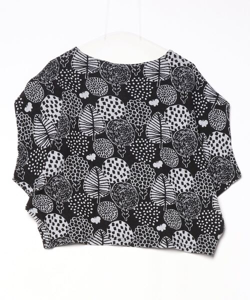 「marble sud」 半袖カットソー - ブラック レディース_画像2