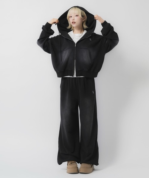 【4点】限定スエット＋スエット＋ズボン FORGET NEVER フォーゲットネバー メンズ ロングパンツ スウェット