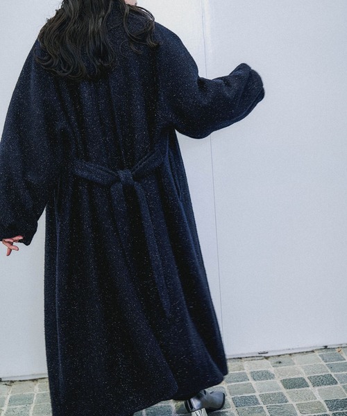 HARE（ハレ） コート チェスターコート コクーンスリーブラメロング