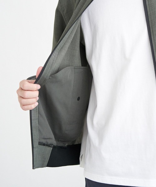 「ikka」 ブルゾン L ネイビー メンズ_画像3