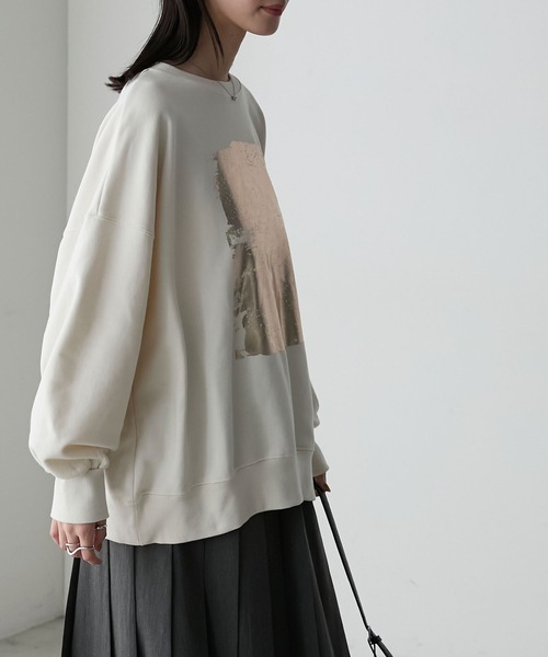 「forksy.」 スウェットカットソー FREE ブラック レディース_画像5