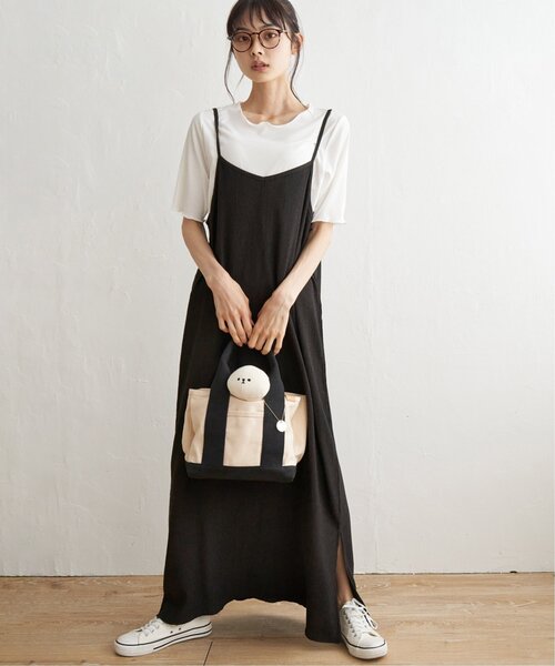 「LBC」 キャミソールワンピース M ベージュ レディース_画像8