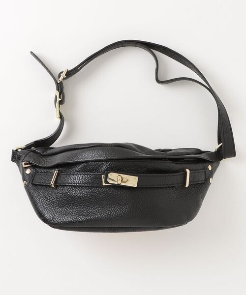 AULENTTI（オウレンティ） ウエストバッグ - ブラック レディース