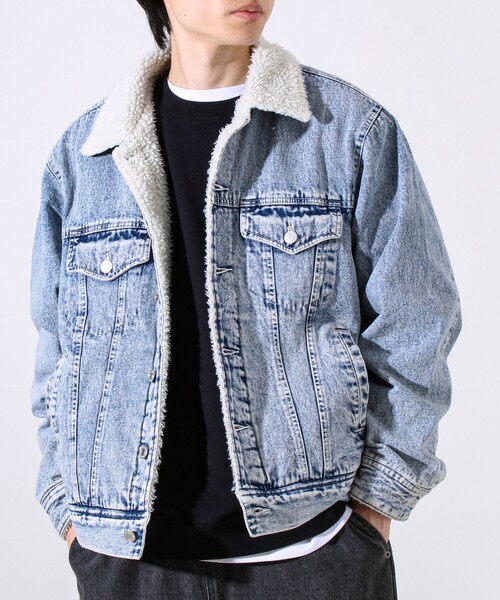 グロスター（GLOSTER）/デニムストームライダース 裏ボア デニムジャケット GLOSTER（グロスター） デニムジャケット gジャン デニムストーム