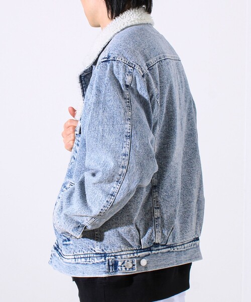   クラッシックボアデニムジャケット クラッシックボアデニムジャケット ボアデニムジャケット