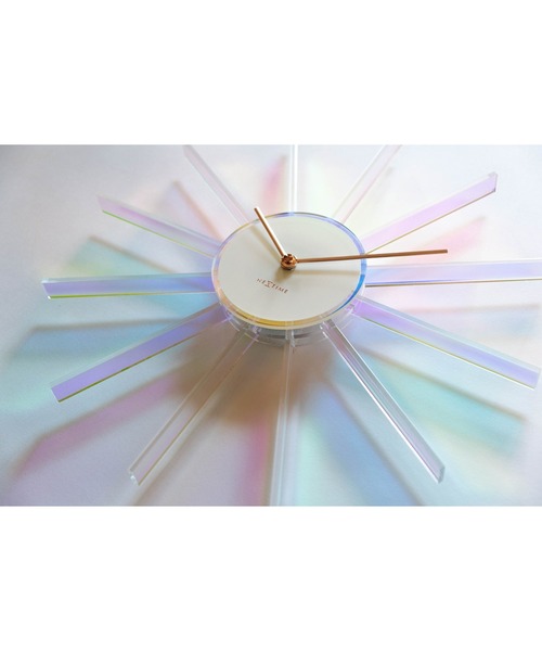 時計 「NeXtime / ネクスタイム」Prism Radiant Clock / プリズム ラジアントクロック(NXT-J061) ECI