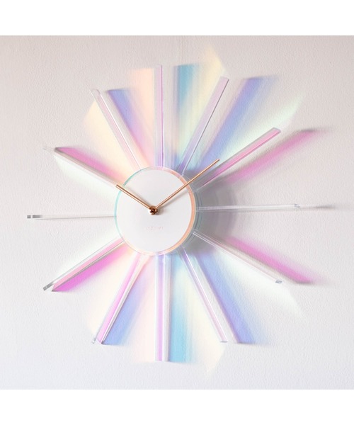 時計 「NeXtime / ネクスタイム」Prism Radiant Clock / プリズム ラジアントクロック(NXT-J061) ECI