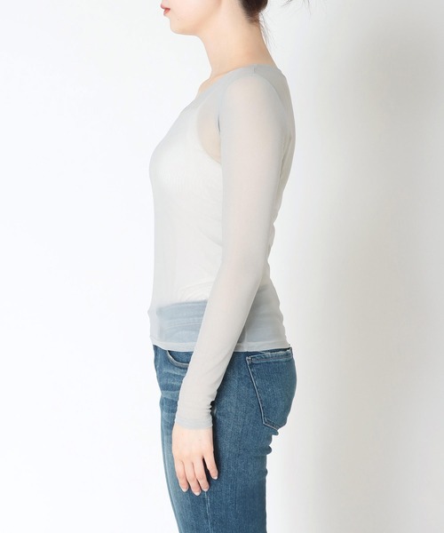 「Cepica」 長袖カットソー FREE ブラック レディース_画像3