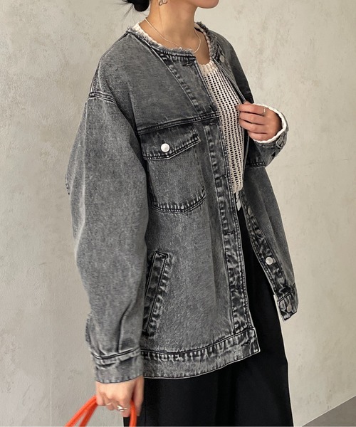 オフホワイト Pioneer Sound デニムジャケット L バックプリント オフホワイト Pioneer Sound デニムジャケット L バックプリント