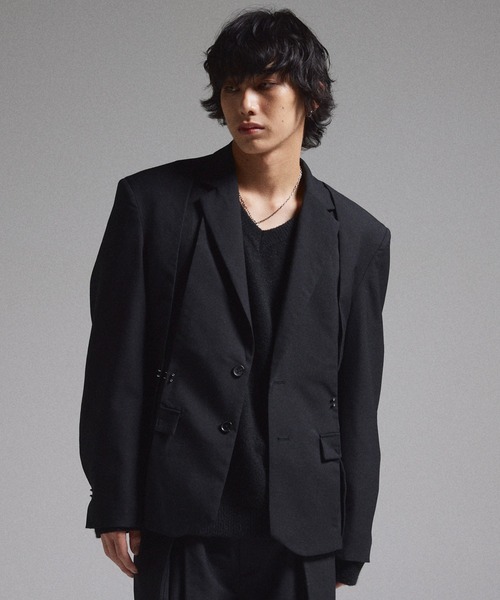 GRANCY ジャケット テーラードジャケット 「GRANCY」Pierced Tuck