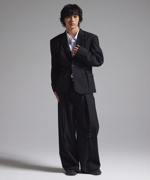 GRANCY ジャケット テーラードジャケット 「GRANCY」Pierced Tuck