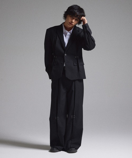 grancy テーラードジャケット GRANCY ジャケット テーラードジャケット 「GRANCY」Pierced Tuck