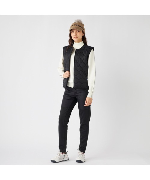 新品☆FILA GOLF☆中綿パンツ FILA GOLF パンツ 「FILA GOLF:フィラゴルフ」レディース異素材