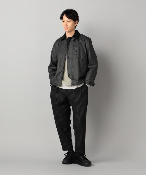 ヴウ ブルゾンコート ブラック 1 SENSE OF PLACE by URBAN RESEARCH ブルゾン アウター 「セットアップ