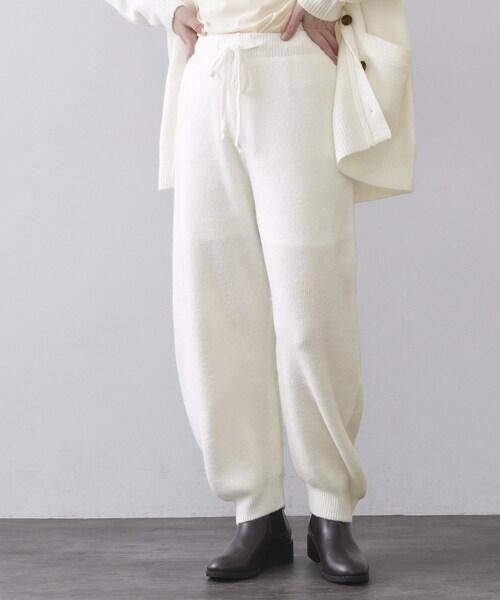 OPAQUE.CLIP（オペークドットクリップ） パンツ ニットパンツ