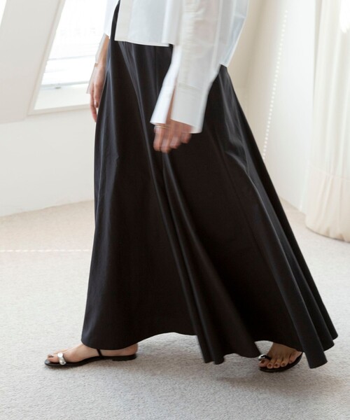 「NOLLEY'S」 フレアスカート 1 ベージュ レディース_画像6