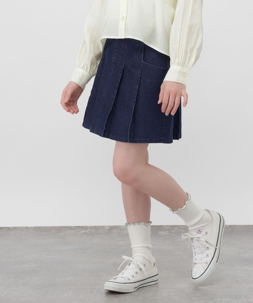 MSGM（エムエスジーエム） スカート 入学式 Kids ＆ Junior マリン総柄