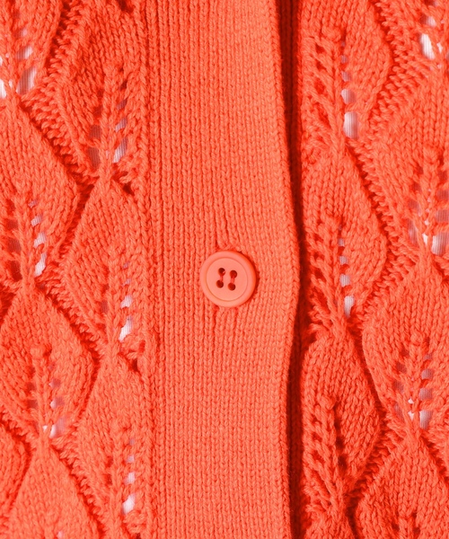 「IENA LA BOUCLE」 ニットカーディガン - ブルー レディース_画像5