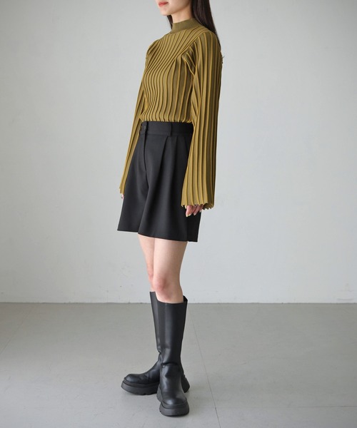 「cheriella」 長袖ニット M ブルー レディース_画像2