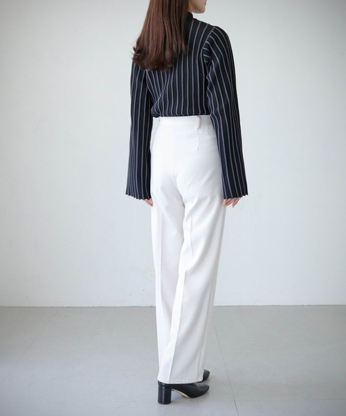 「cheriella」 長袖ニット M ブルー レディース_画像9