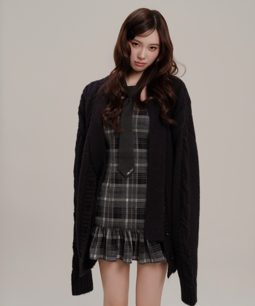 トップス silentand Merci Wrap Knit Cardigan Silentand カーディガン Merci Wrap Knit Cardigan レディース