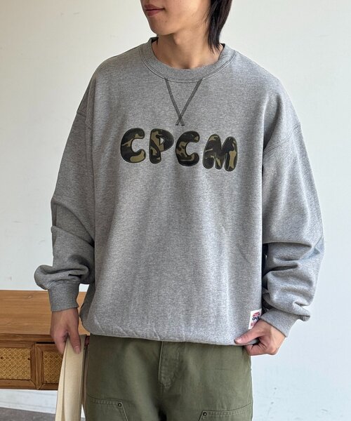 CPCMスウエット CPCM（シーピーシーエム） tシャツ CPCMパッチロゴスウェット メンズ