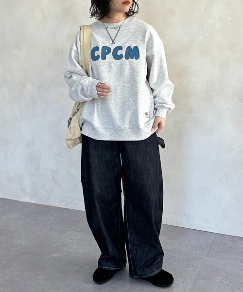CPCM（シーピーシーエム） tシャツ CPCMパッチロゴスウェット メンズ