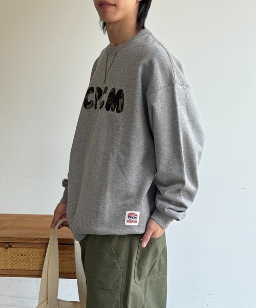 CPCM（シーピーシーエム） tシャツ CPCMパッチロゴスウェット メンズ