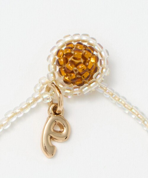 STEVEN ALAN（スティーブンアラン） ネックレス 「Pura Utz」BROWN