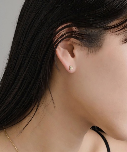 「muku」 ピアス（両耳用） FREE ゴールド レディース_画像9