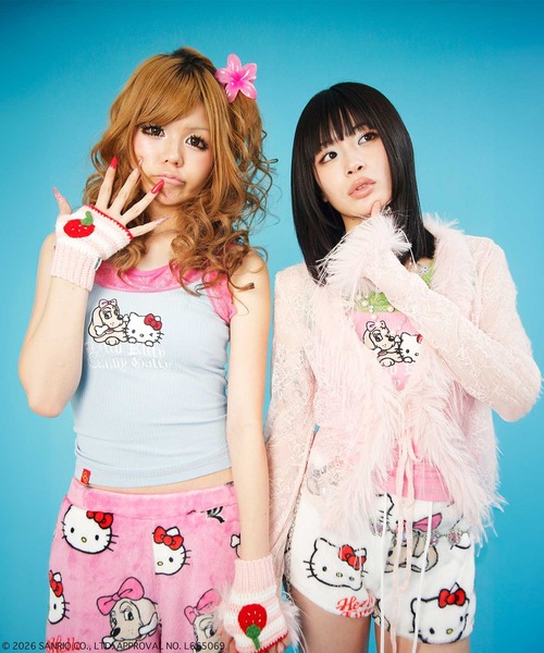 GALFY（ガルフィー） タンクトップ ノースリーブ 仲子レースタンク