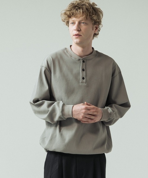 SLICK（スリック） ヘンリーネック tシャツ 「SLICK/スリック」Tech