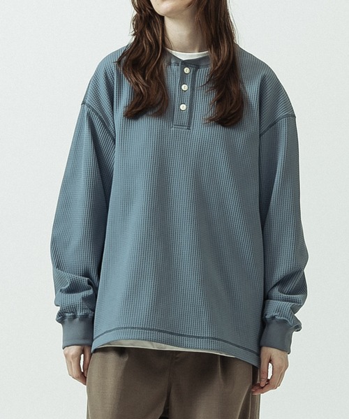 SLICK（スリック） ヘンリーネック tシャツ 「SLICK/スリック」Tech