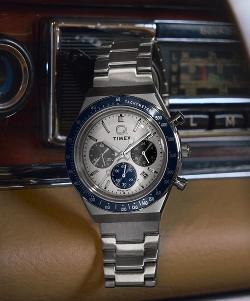 腕時計 TIMEX/タイメックス Q Chrono 腕時計 TX-TW2Y36200 メンズ メンズの画像