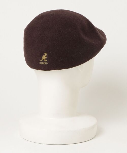「KANGOL」 ハンチング L ブラウン レディース_画像2