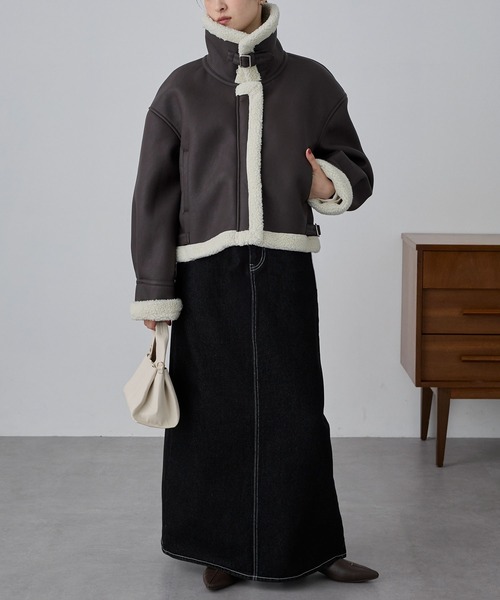 「nui nullu」 ジャケット FREE ブラック レディース_画像5