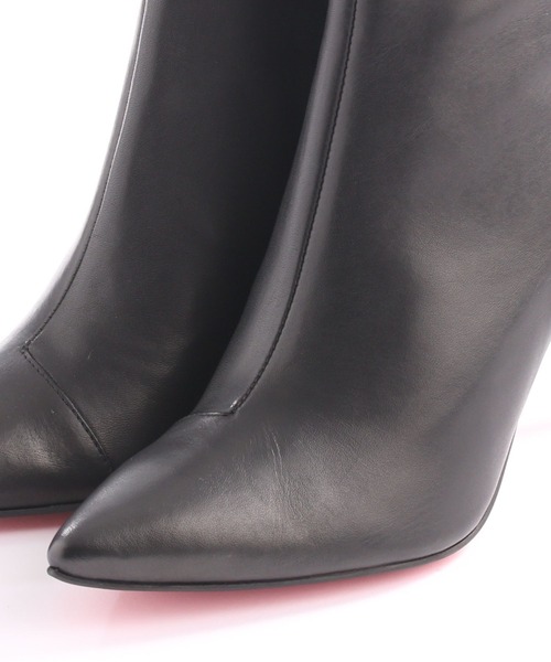 「SEVEN TWELVE THIRTY」 ショートブーツ 24cm ブラック レディース_画像7