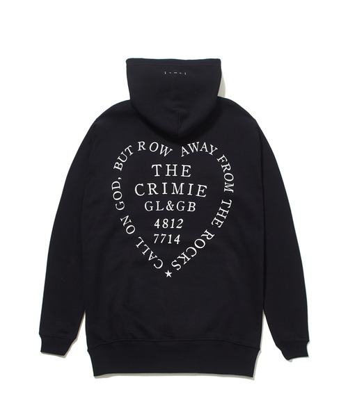 「CRIMIE」 プルオーバーパーカー X-LARGE ホワイト メンズの画像