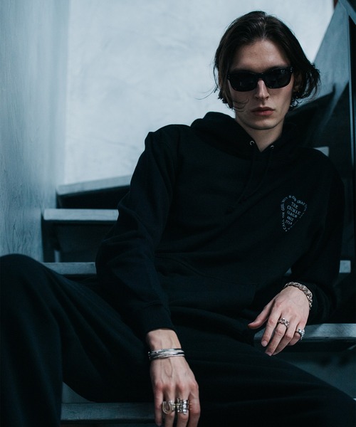 「CRIMIE」 プルオーバーパーカー X-LARGE ホワイト メンズの画像