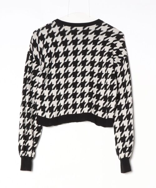 「Alice+Olivia」 花柄長袖ニット X-SMALL ブラック レディース_画像2