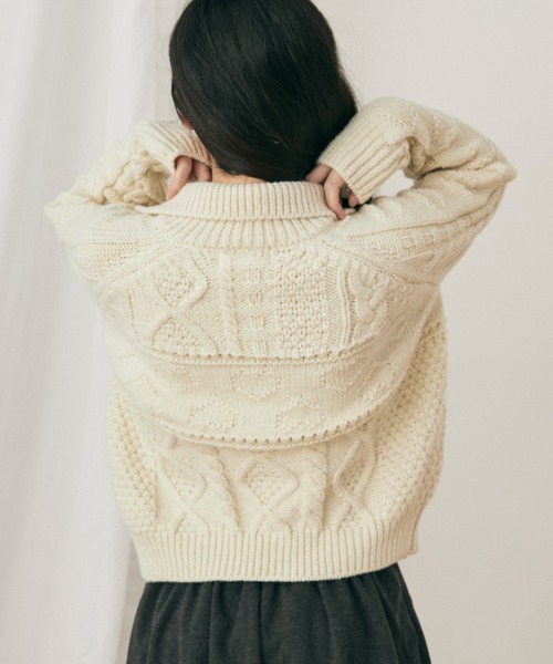 「MERLOT」 カーディガン FREE グリーン レディース_画像4